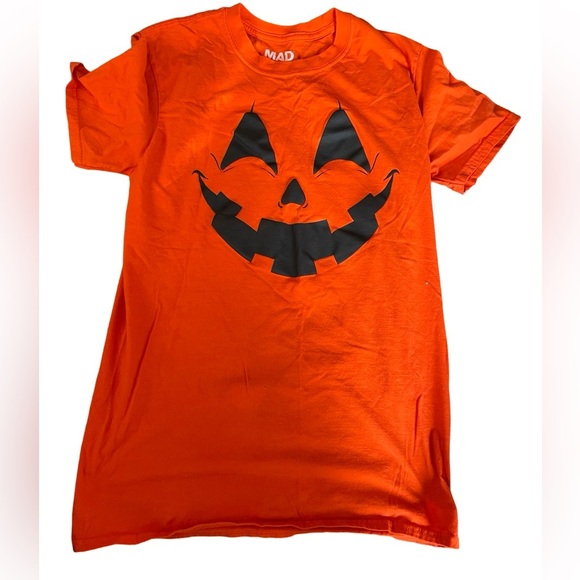 Mad Engine pumpkin tee shirt size M - Picture 1 of 3